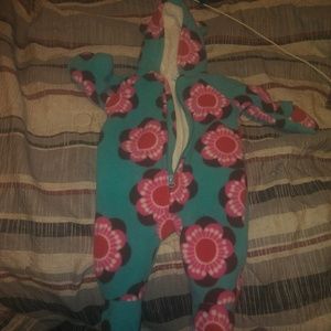 Bag of baby clothes.